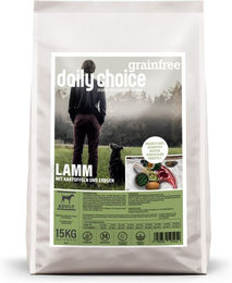 daily choice Hundefutter Trockenfutter Lamm Adult Getreidefrei 15 kg - 15 kg – Bild 1 von 6