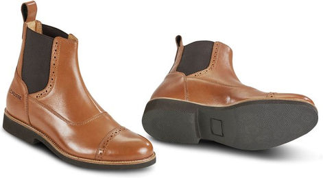 Daily Choice Jodhpur Stiefelette aus Leder in Braun Größe 39 – Bild 1 von 1