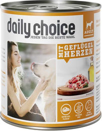 daily choice Katzenfutter Adult Geflügel mit Stückchen in Sauce getreidefrei 6 x 800 g - 6 x 800 g – Bild 1 von 2