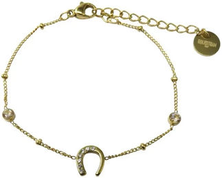 Damen Armband aus Edelstahl in Gold von Equestrian Shop Vega wasserfest 15 cm bis 19 cm – Bild 1 von 1
