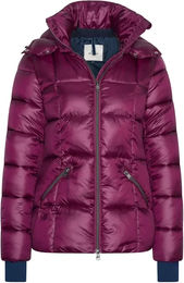 Produktbild von Damen Daunenjacke HV Polo Chrissy Winterjacke in Rot und Lila Größe XL