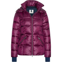 Produktbild von Damen Daunenjacke HV Polo Chrissy Winterjacke in Rot und Lila Größe XL