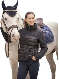 Produktbild von Damen-Daunenjacke Pénélope Edelweiss Schwarz XL