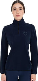 Damen Fleece Pullover mit 3/4-Zip in Navy Blazer Größe M – Bild 1 von 1