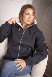 Produktbild von Damen Hoodie Pénélope Laponia Blau Schwarz XS