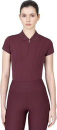 Damen Poloshirt Kurzarm Arc T-Shirt Rosewood XS – Bild 1 von 1