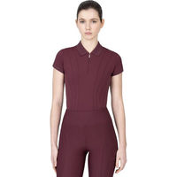 Produktbild von Damen Poloshirt Kurzarm Arc T-Shirt Rosewood XS