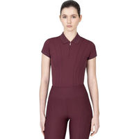 Produktbild von Damen Poloshirt Kurzarm Arc T-Shirt Rosewood XXS