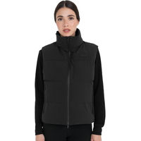 Produktbild von Damen Pufferweste mit Stehkragen HW26 in Schwarz XS