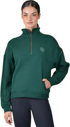 Produktbild von Damen Pullover Dublin aus Baumwolle Grün Größe S