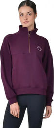 Produktbild von Damen Pullover Dublin aus Baumwolle Lila Größe S