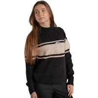 Produktbild von Damen Pullover Pénélope in Beige oder Schwarz Größe XL