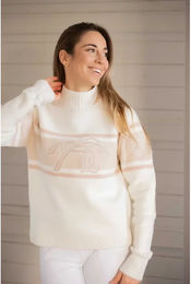 Produktbild von Damen Pullover Pénélope Noris Beige Weiß XS