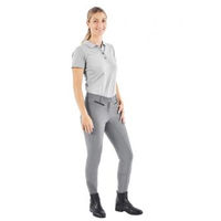Produktbild von Damen Reithose Zarina Vollbesatz Grau Größe 40
