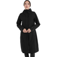 Produktbild von Damen Softshellmantel HW26 Lang Schwarz XS