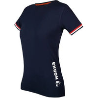 Produktbild von Damen T-Shirt HORKA aus Baumwolle Blau Größe L
