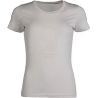 Produktbild von Damen T-Shirt Lauria Garrelli Amalfi Horse Head in Grau oder Weiß Größe XXL