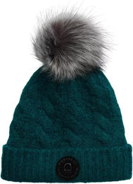 Damen Wintermütze Equipage Vasili aus Polyester in Grün – Bild 1 von 1