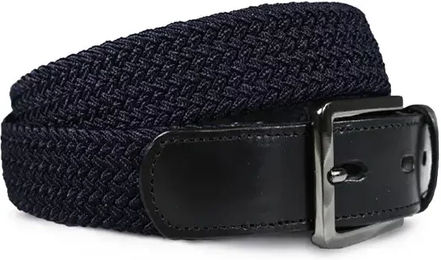 Produktbild von Damengürtel Equestrian Stockholm Daily aus Leder in Blau 70 cm