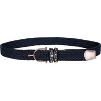 Produktbild von Damengürtel HKM Glamour Style in Gold und Blau 85 cm