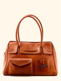 Produktbild von Damenhandtasche Pénélope Maëlys aus Leder in Braun