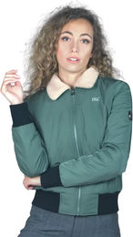 Produktbild von Damenjacke Flags&Cup Zealandia in Grün aus Polyester Größe L