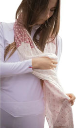 Damenschal Pénélope Alix aus Viskose in Rosa – Bild 1 von 1