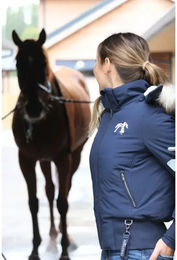 Produktbild von Damenwinterjacke Pénélope Step Blau aus Polyester Größe L