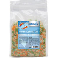 Produktbild von Darwin Teichfutter Flockenmix mit Fisch für Fische