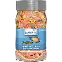 Produktbild von Darwin Tropische Flocken Fischfutter für Meerwasser 100 ml