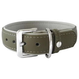 Das Lederband Erziehungshalsband Stop Amsterdam Capers Grey aus Leder 60 cm – Bild 1 von 1