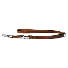 Produktbild von Das Lederband Hunde Führleine Kastanie aus Leder 200 cm x 12 mm