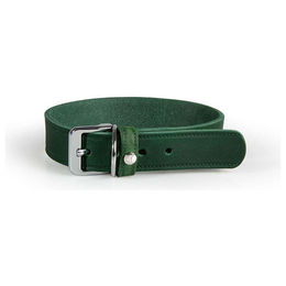 Das Lederband Hundehalsband Weinheim Hunting Green aus Leder 62 cm – Bild 1 von 1