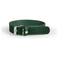 Produktbild von Das Lederband Hundehalsband Weinheim Hunting Green aus Leder 62 cm