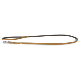 Produktbild von Das Lederband Hundeleine Amsterdam Caramel/Lava aus Leder in Braun und Grau