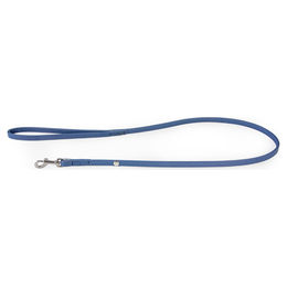 Produktbild von Das Lederband Hundeleine Cannes Saphire Blau aus Leder 110 cm