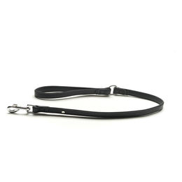 Produktbild von Das Lederband Hundeleine Granada aus Leder in Schwarz