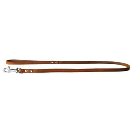 Das Lederband Hundeleine Weinheim Maroon aus Leder in Braun – Bild 1 von 1