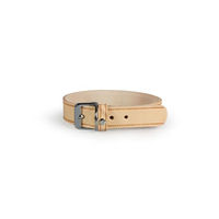 Produktbild von Das Lederband Weinheim Hundehalsband aus Echtleder Natur Beige XL 57 cm