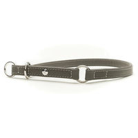 Produktbild von Das Lederband Würger mit Stop Amsterdam in Lava/Lava aus Leder mit 20 cm Länge und 20 mm Breite