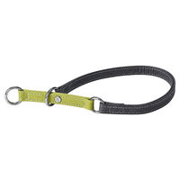 Produktbild von Das Lederband Zughalsband Stop Amsterdam Leder Grün 35 cm