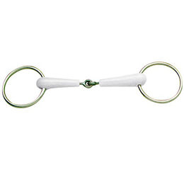 Produktbild von Daslö 2-Ring Gebiss Trense aus Edelstahl mit Mint-Aroma 65 mm 12,5 cm