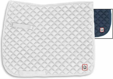 Produktbild von Daslö Dressurmatte für Pferde aus Baumwolle in Blau und Weiß