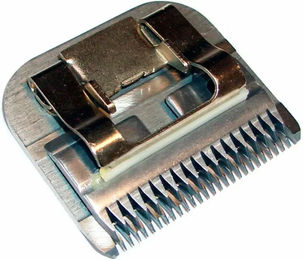 Produktbild von Daslö Gegenkamm für Pferdeschermaschinen aus Edelstahl 1,6 mm Silber