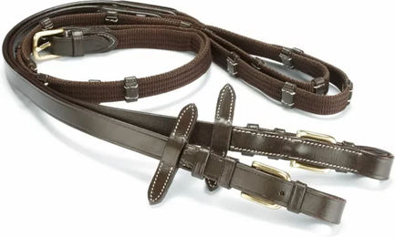 Produktbild von Daslö Leder Zügel für Ponys in Braun oder Schwarz