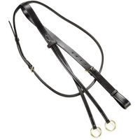 Produktbild von Daslö Martingal Halsband aus Leder mit Edelstahlringen