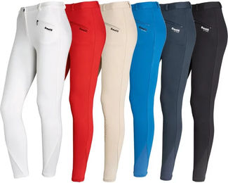 Produktbild von Daslö Reithose für Damen aus Baumwolle ganzjährig in Beige oder Weiß Größe 44