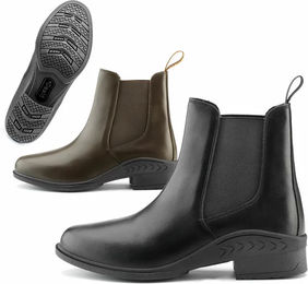 Daslö Reitstiefel aus Leder Unisex Schwarz oder Braun Größe 36 – Bild 1 von 2