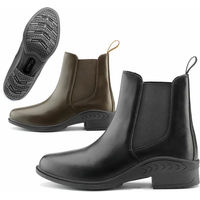Produktbild von Daslö Reitstiefel aus Leder Unisex Schwarz oder Braun Größe 45