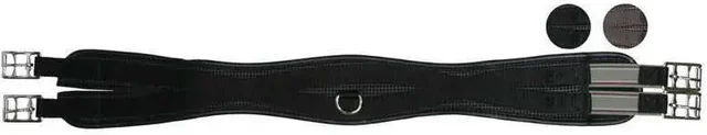 Daslo Sattelgurt Unterbauch aus Neopren mit Nylon-Verstärkung und elastischem Gummiband Braun 110 – Bild 1 von 2